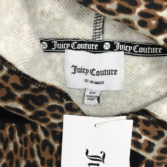 Juicy Couture Animal Graphic Hoodie  Plus Size - Picture 5 of 7